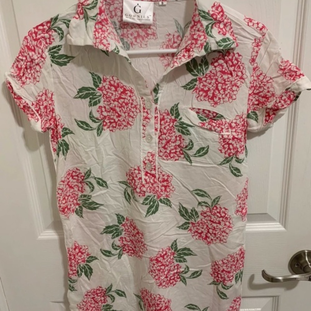 Vestido o camisero de algodón